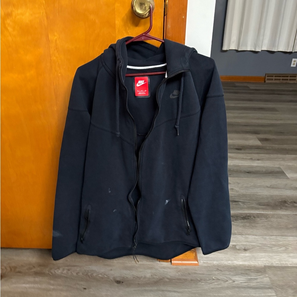 Nike Black Full-Zip Hoodie Mens L